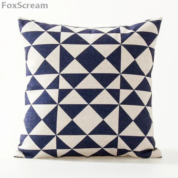 Cushion Covers Elegant Monochrome Pack of 6