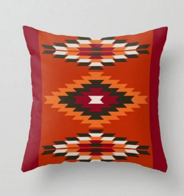 Cushion Covers Traditional Style Multi Colors 5 Pcs