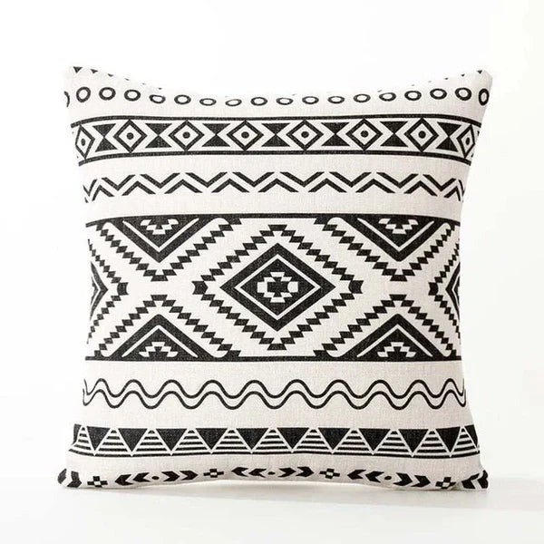 Cushion Covers Classic Checked Multi pack of 6