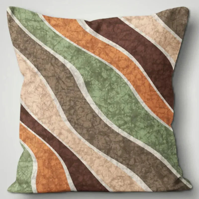 Cushion Covers Green Boho pack of 4