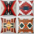Cushion Covers Terracotta Farmhouse Pack of 4
