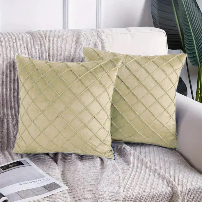 Cushion Covers Executive Velvet Pack Of 2